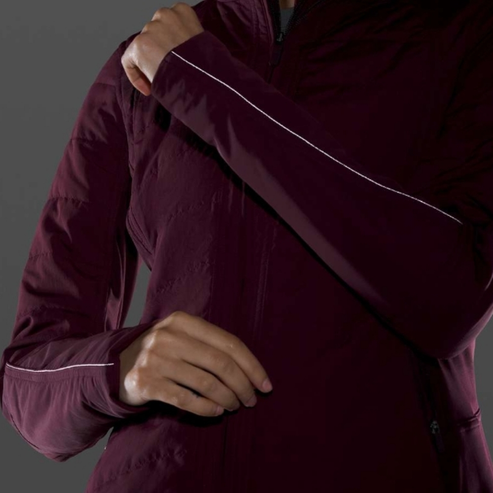 Lululemon Another Mile Jacket 8 Quilted Insulated Cassis - Picture 6 of 16